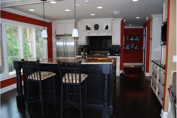 Renovated kitchen and living space